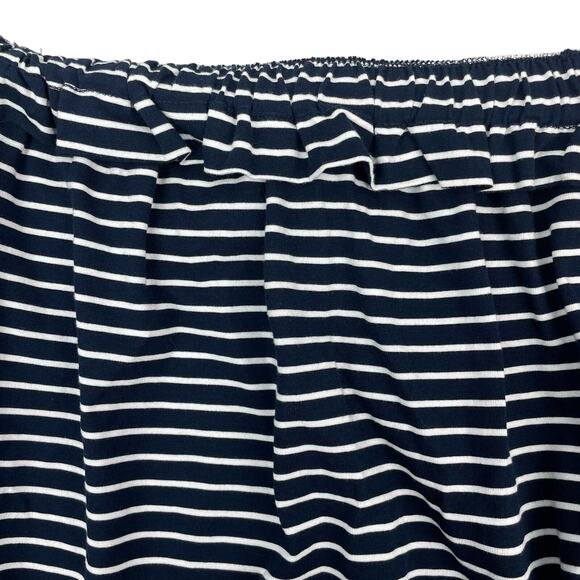 BANANA REPUBLIC Supima Cotton Off The Shoulder Top Sz Medium - Picture 3 of 5